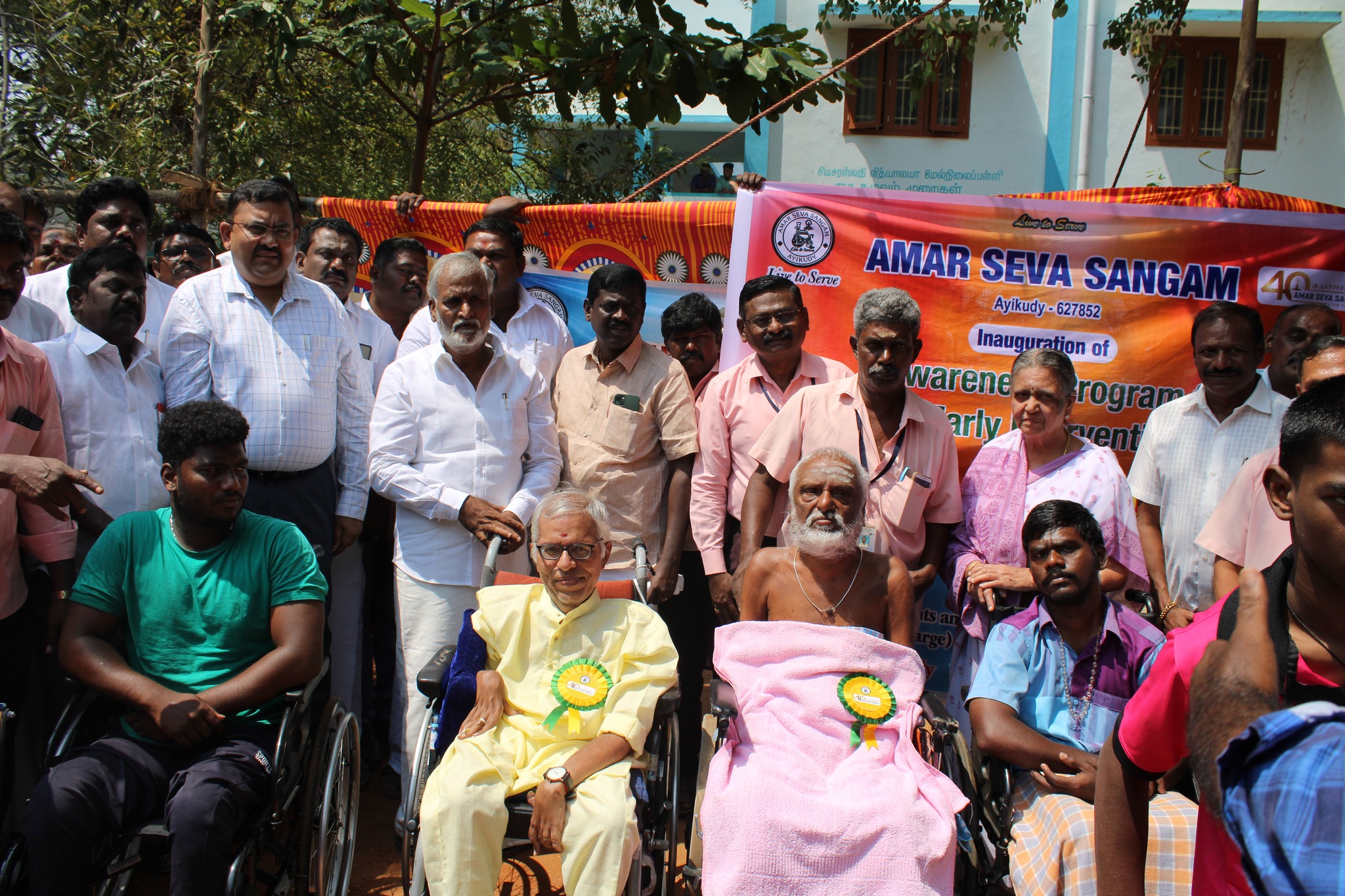 29. Hon’ble Minister Thiru P.K.Sekar Babu visit Amar Seva Sangam